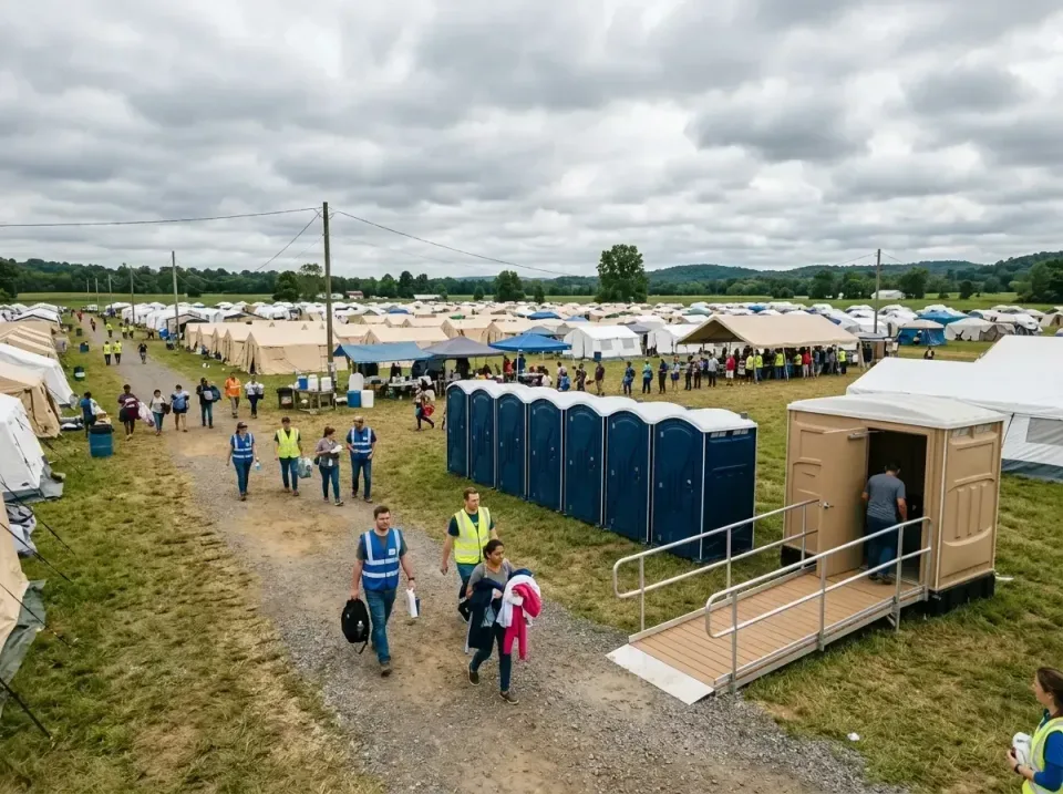 disaster-relief-camp-restrooms-010 — frequently asked questions, Dumpster & Portable Bathrooms Rental in Oak Lawn, IL